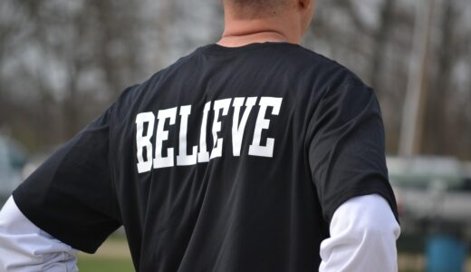 believe, back, man, male, wearing, inspiration, team, sports, clothing, shirt, t-shirt, tshirt, word, clothes, gray team, gray clothes, gray sports, gray inspiration, believe, believe, believe, believe, believe, tshirt, tshirt