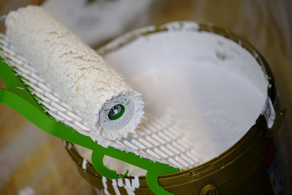 colour, paint bucket, paint roller, inking roller, roller, scooter, renovate, to brush, painting work, painting, renovation, craft, painter, work, construction site, paint bucket, paint bucket, paint bucket, paint roller, paint roller, renovation, renovation, painter, painter, painter, painter, painter