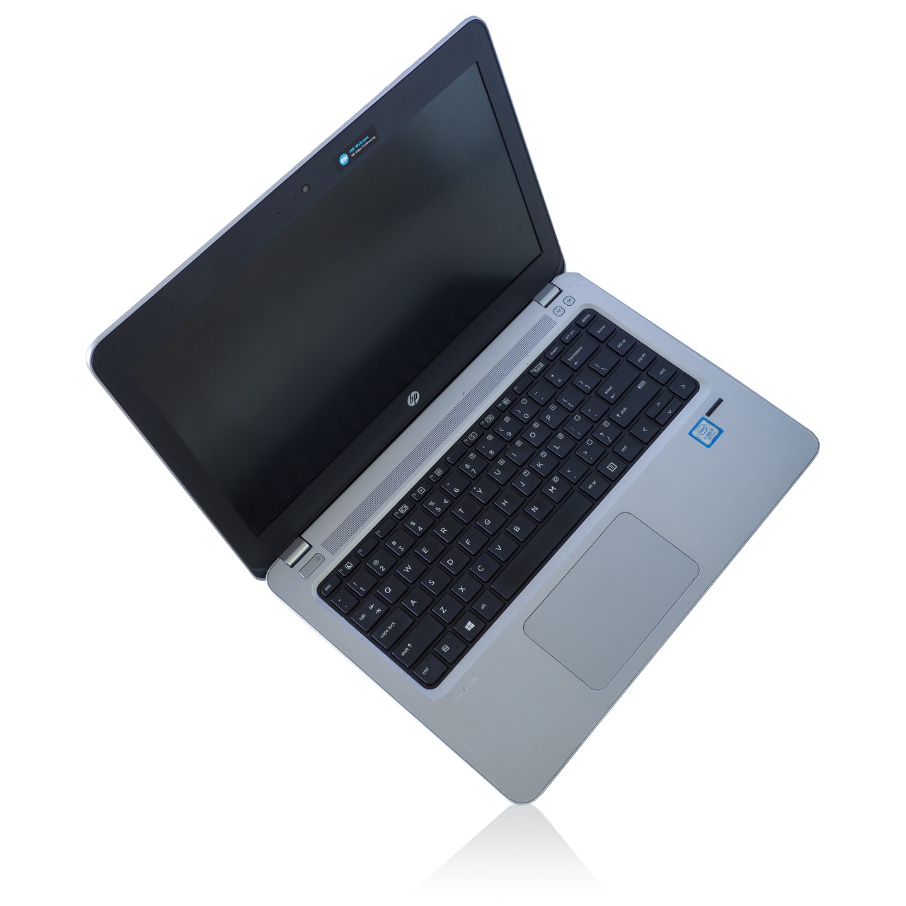 black, blank, business, communication, computer, display, hp probook 430 g4 laptop, internet, isolated, keyboard, laptop, lcd, mobile, mobility, netbook, notebook, object, open, pc, portable, screen, silver, technology, white, wireless