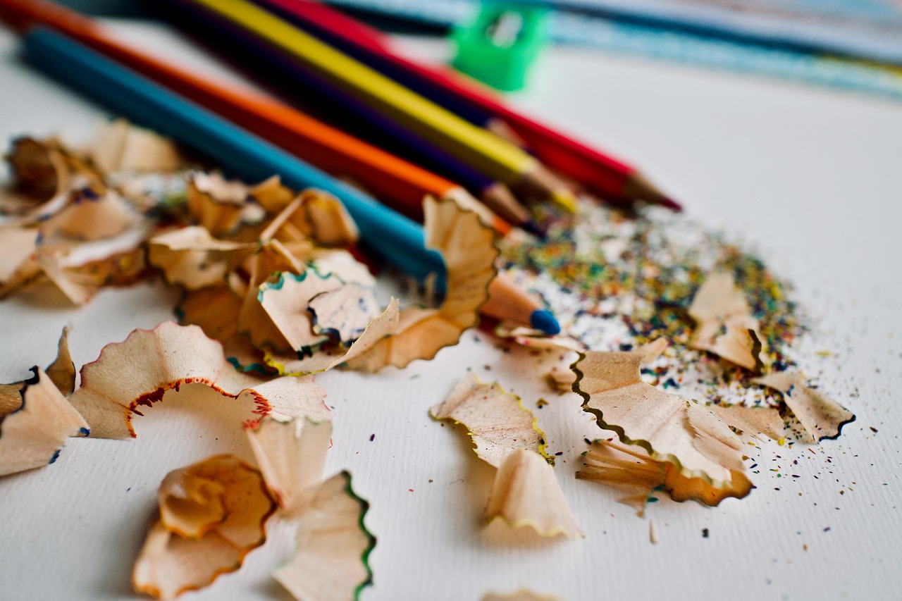 pencils, colored pencils, art, draw, stationery, creativeness, rainbow, education, nature, colors, students, school
