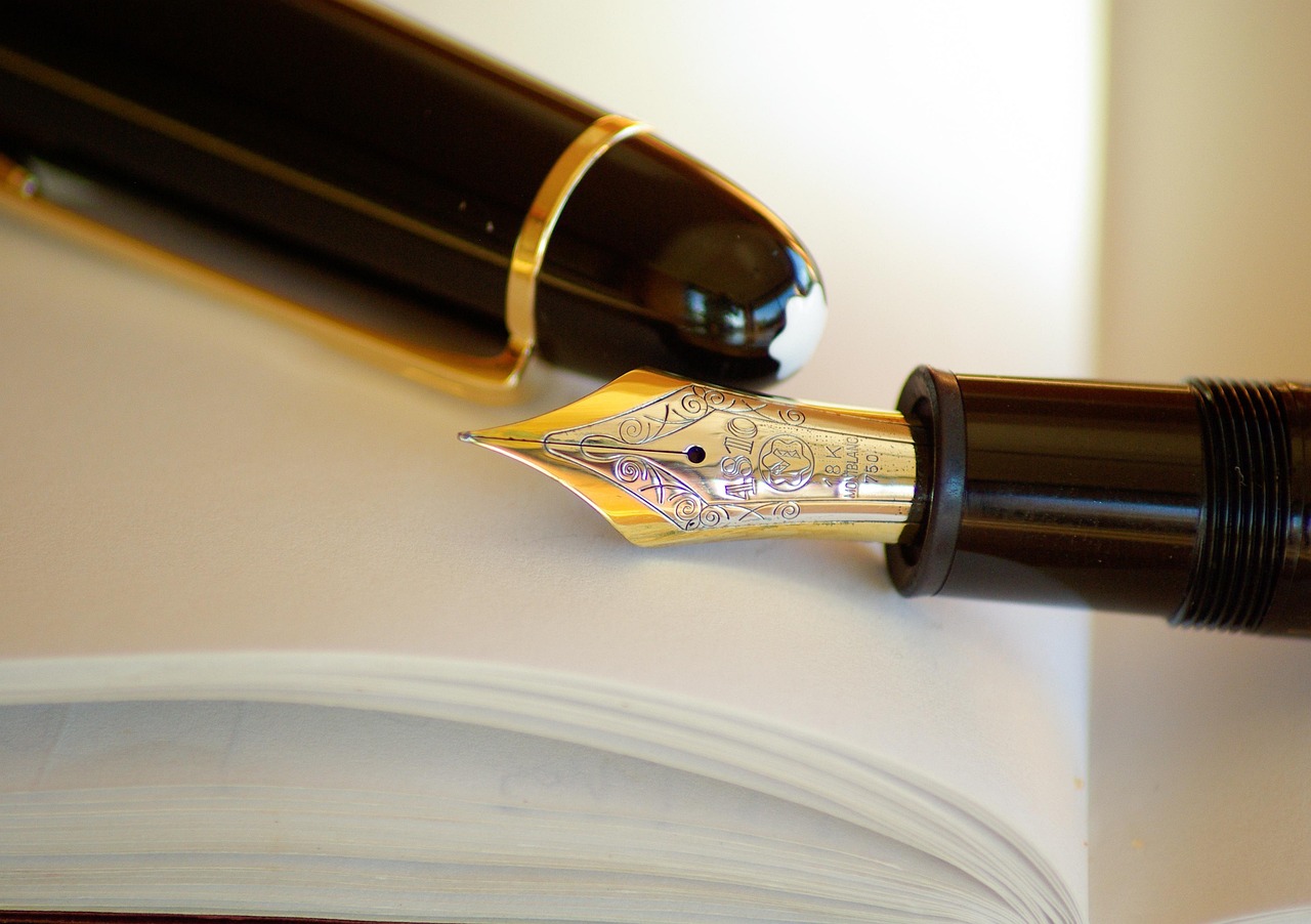 pen, feather pen, ink, gold, writing, pen, pen, pen, pen, pen