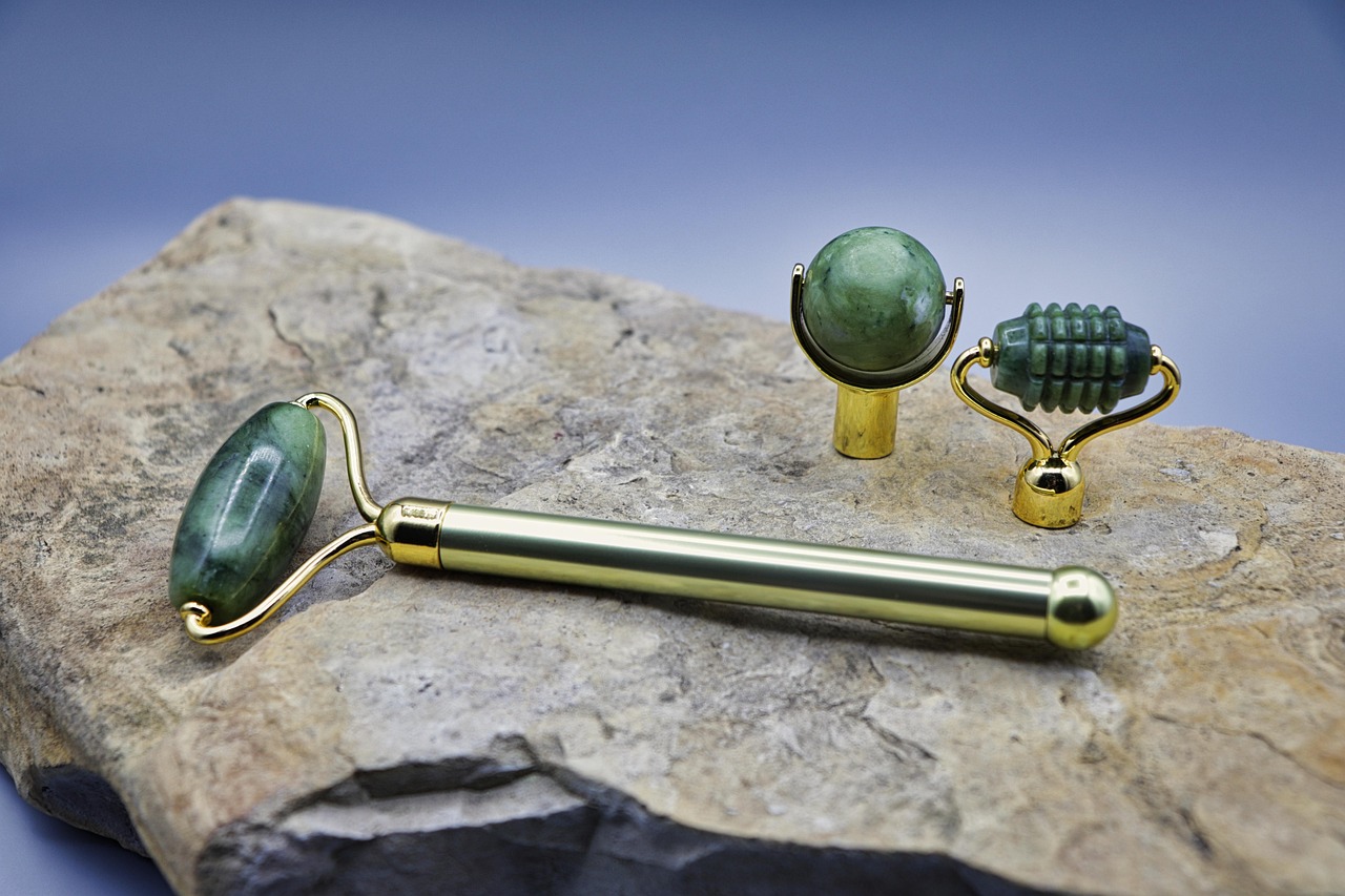 jade, face roller, rock, therapy, health, wellness, care, toner, massager, closeup, jade, jade, jade, jade, jade, face roller, face roller, face roller