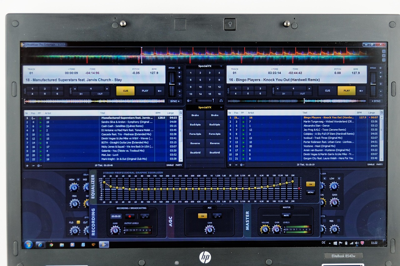 mixer, audio, entertainment, music, mp3, dj, equipment, technical device, hp, hewlett packard, laptop, notebook, computer, software, program, set, mp3, hewlett packard, laptop, notebook, software, software, software, software, software, program, program
