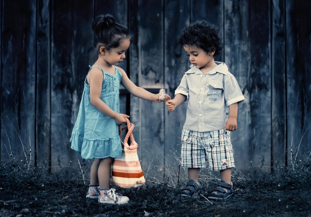 siblings, brother, sister, children, nature, girl, boy, people, cute, kids, portrait, summer, outdoors, together, love