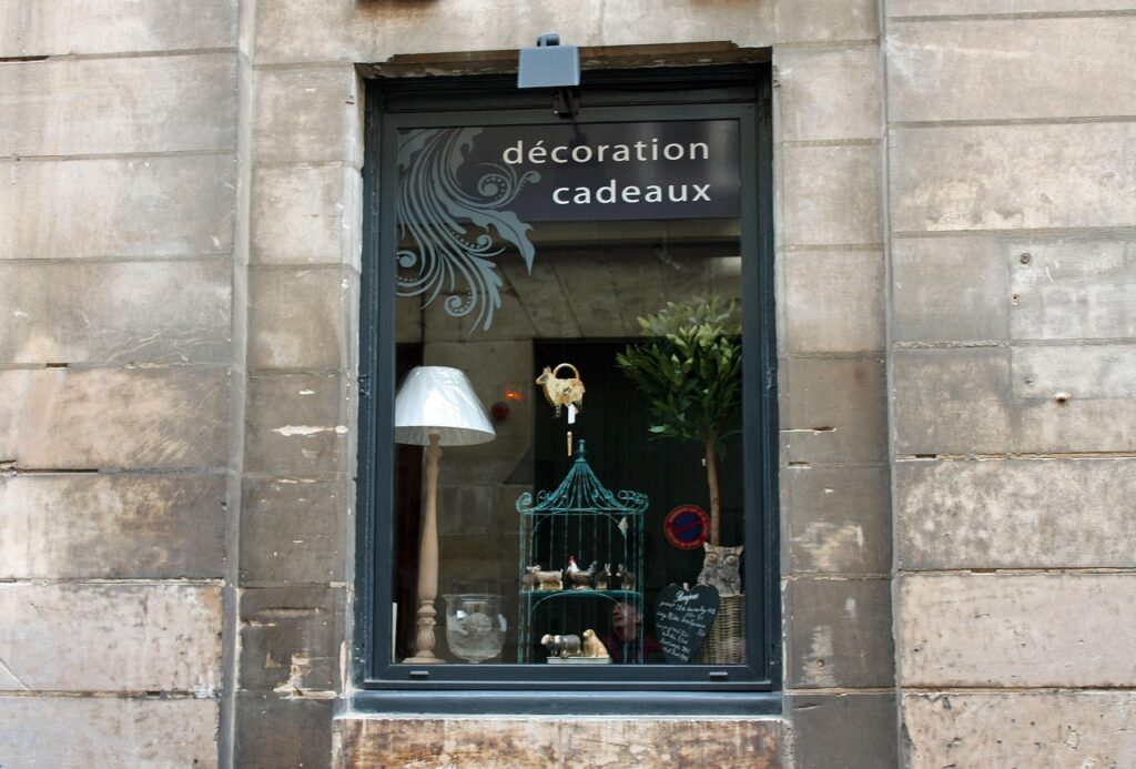 shop, window, lamp, gifts, french, store, retail, market, urban, display, commercial, brown shopping, brown window, brown shop, brown gift, brown market, brown lamp, store, store, store, store, store, retail